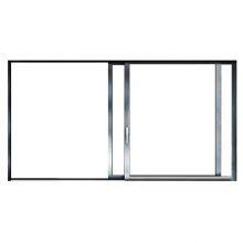 HMK-95 Modern Custom Wardrobe Kitchen Veranda Thermal Break Aluminum Profile Garden Sliding Glass Door Patio Door thumbnail-2