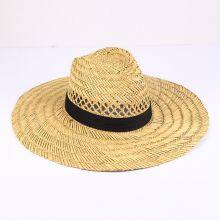 Summer Bandage Straw Hat Outdoor Outing Large Brim Sun Hat thumbnail-3