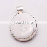 SHIVA EYE PENDANT 925 Sterling Silver Pendant, SILVER JEWELRY EXPORTER,SILVER JEWELRY WHOLESALE,SILVER EXPORTER thumbnail-1