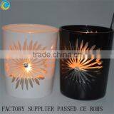 Matte Black Votive Candle Holder Electric Candle Burner Black Candelabra Wedding Centerpieces Quality Choice