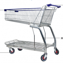 Metallic Hand Trolley With Basket