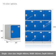 HN-TG3 Dark Blue ABS Plastic Lockers for Toronto Gyms, Rust-proof Modular Design With Smart RFID Lock & Waterproof Finish,OEM/ODM Supported thumbnail-3