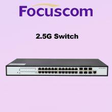 S5720-24M6X L3 Managed Network Switch, 24-Port 2.5G RJ45 With 6-Port 10G SFP+ Uplinks, Stackable Enterprise Access Layer Ethernet Networking Switch thumbnail-1