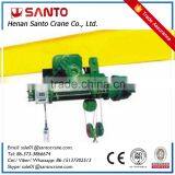 Santo Brand CD1 Model electric rope pulley hoist wire rope pulling electric winch with CE Certificate Manufacturer