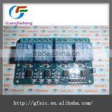 24V PLC Module Control Panel Low Level Trigger 4 Road Relay Module thumbnail-1