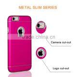 2016 New Arrival Dual Aluminum Hardshell Case for Iphone 6 Matte Housing thumbnail-2