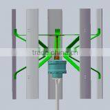 New Energy Green Non Polluting Small Vertical Axis 300W Wind Power Generator
