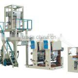 rotogravure printing machine with film blowing machine