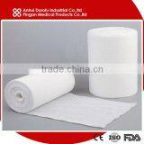 White Absorbent Gauze Roll/100% Cotton Gauze Roll round type CE ISO FDA