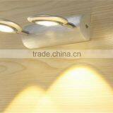 Indoor Ajustable Aluminum Two Heads Wall Sconce JW-108 Wireless Wall Sconce