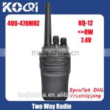 2 way radio wlakie talkie KQ-12 with 8 Watts 400-470MHZ