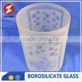 Polished Pyrex Acrylic Hollow Frosted Pipe thumbnail-3