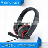 stylish high quality wire headphone stereo super bass headphone for computer
