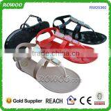 Wholesale Pvc Jelly Color Shoes Women Sandals thumbnail-5