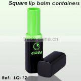 Square Lip Balm Container
