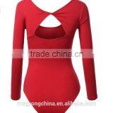 2016 News Sexy Women's Basic Solid Bodysuit Quality Choice thumbnail-2