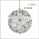 ST-5340B Sunbelt D600mm Stainless Steel Globe Lamp,glass Ball Pendant Lamp,chrome Ball Pendant Lamp,round Ball Pendant Lamp. thumbnail-6