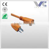 FrankEver High QualityC7 CU 3 Round Pin Extension POWER CORD thumbnail-1