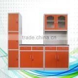 China Supplier High Quality Steel Kitchen Cabinet, Steel Kitchen Cupboard on Selling thumbnail-1
