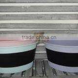 big meal flower pot with blackboard and rope ears