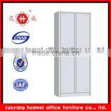 Vertical Metal KD Two Doors Bedroom Wardrobe Cabinet