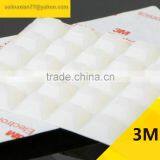 12.7*12.7*6mm Square Self Adhesive Transparent Anti Slip Bumpers Silicone Rubber Feet Pads High Sticky Shock Absorber thumbnail-5