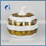 Promotion Hand-painting Ceramic Halloween Pumpkin Decorations