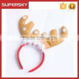 V-386 Snowflake Fashion Plush Christmas Decoration Headband Gift Merry Christmas Children Headband thumbnail-2