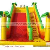 Big triple inflatable slide/giant inflatable water slide for adult