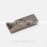 Jeans pu Leather Labels Garments Leather Back Patch Labels Fashion Label for Hats thumbnail-3