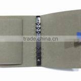 Hot Sale Leather Notebook With Black Rings thumbnail-3