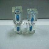 Cute Handicrafts Crystal Glass Solid Sand Clocks