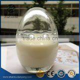 Fancy 200ml Clear Egg Sgell Glass Pudding Bottle