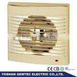 Chrome Plastic Square Small Exhaust Fans for Electronics