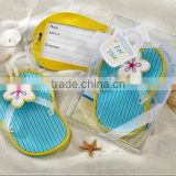 Flip Flop Luggage Tag in Beach Themed Gift Box