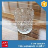 novelty machine pressed clear wholesale cheap glassware cup
