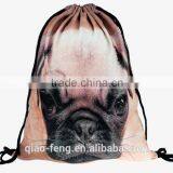 Animal Tiger Drawstring Bag/high Quality Newsboy Bag thumbnail-4