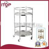 Stainless Steel Collecting Round Trolley thumbnail-1