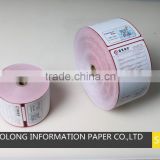 ATM receipt thermal paper roll for bank using