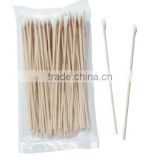 6'' wooden wand cosmetic cotton swab