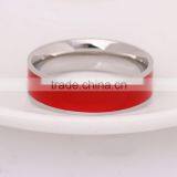 Hot Selling Yiwu Factory Stainless Steel Red Ring Vintage Style Finger Rings thumbnail-2