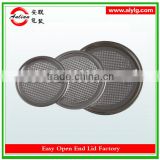 China Omline Customized Newest Design Full Aperture Style Milk Powder Aluminum Easy Open Peel-Off End
