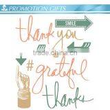 Promotion Carton Thank You Rubber Stamp