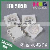 Top view PLCC-6 5050 RGB SMD LED Chip Light