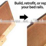 Bed Brackets For Wooden Bed Rail Restoration thumbnail-3