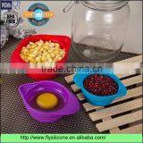 New 2016 4pcs Classic Sizes Bpa Free Silicone Measuring Cups