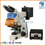 Two Headed Fluorescence Microscope With B G UV V Epi Fluorescent Device 100W Mercury Lamp thumbnail-1