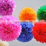 Wholesale Christmas Ornament Tissue Paper Pom Poms thumbnail-4