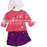 Baby Clothes; Baby Clothing, Clothing, Baby Girl Printed Set; thumbnail-1