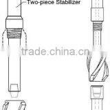 Oilfield Replaceable Sleeve Stabilizer According to API Spec./downhole Drill Stabilizer for Oil Well Drilling Tool thumbnail-2